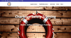 Desktop Screenshot of charlottesafetytraining.com